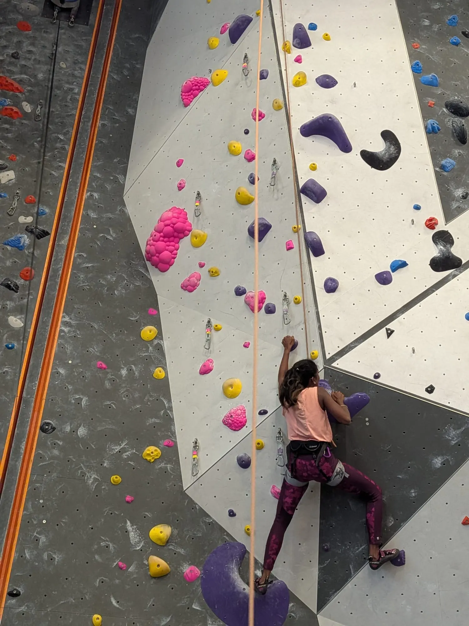 Rock climbing