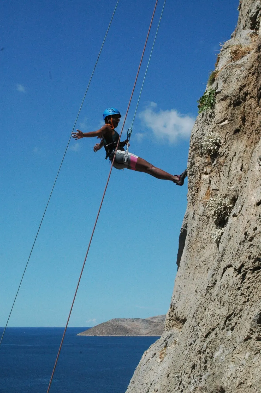 Rock climbing
