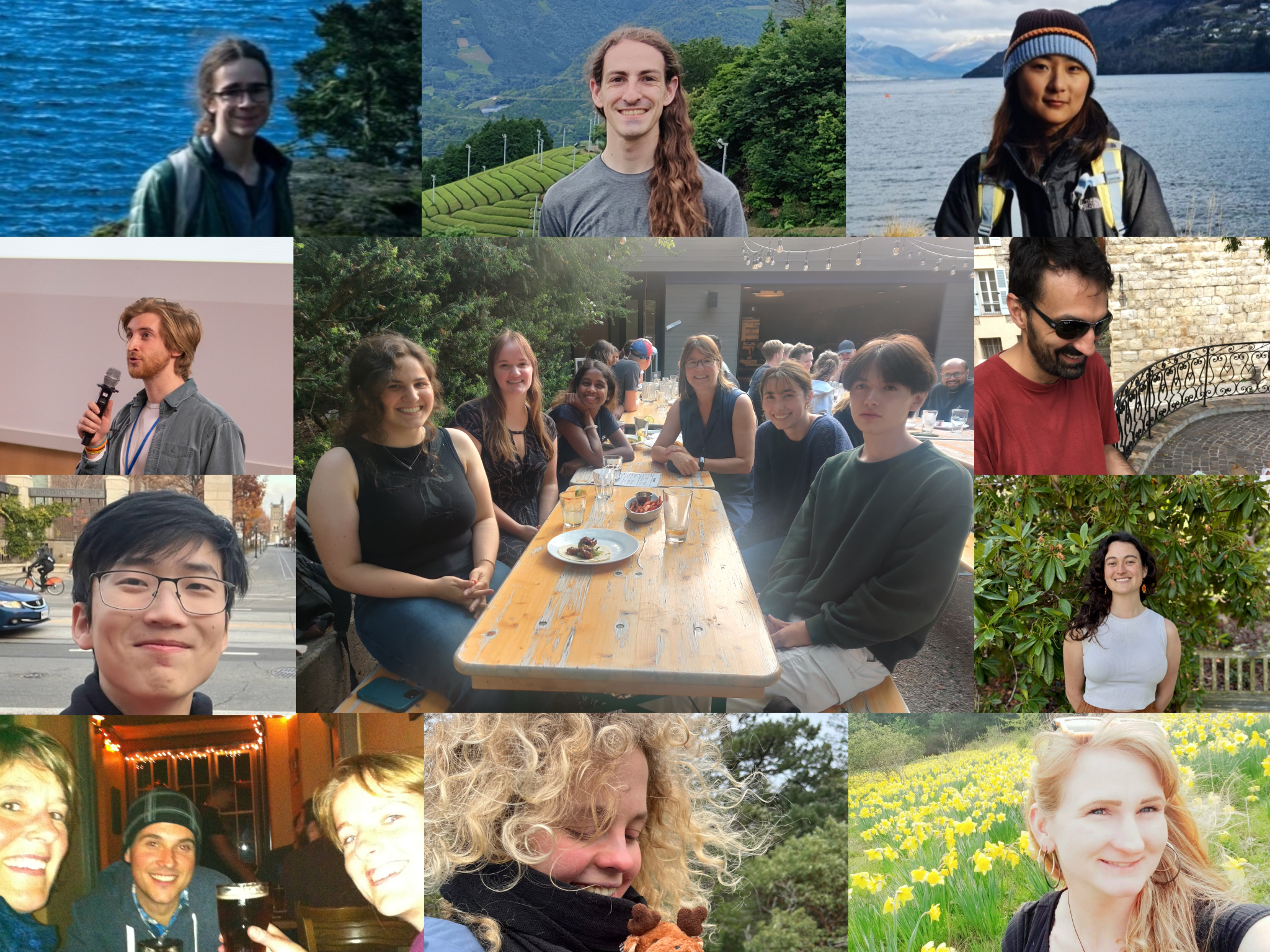 Postdoctoral colleagues at the University of Victoria