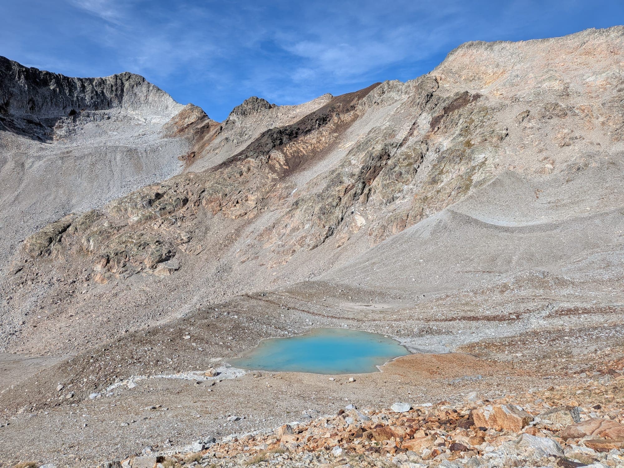 Mountain hiking