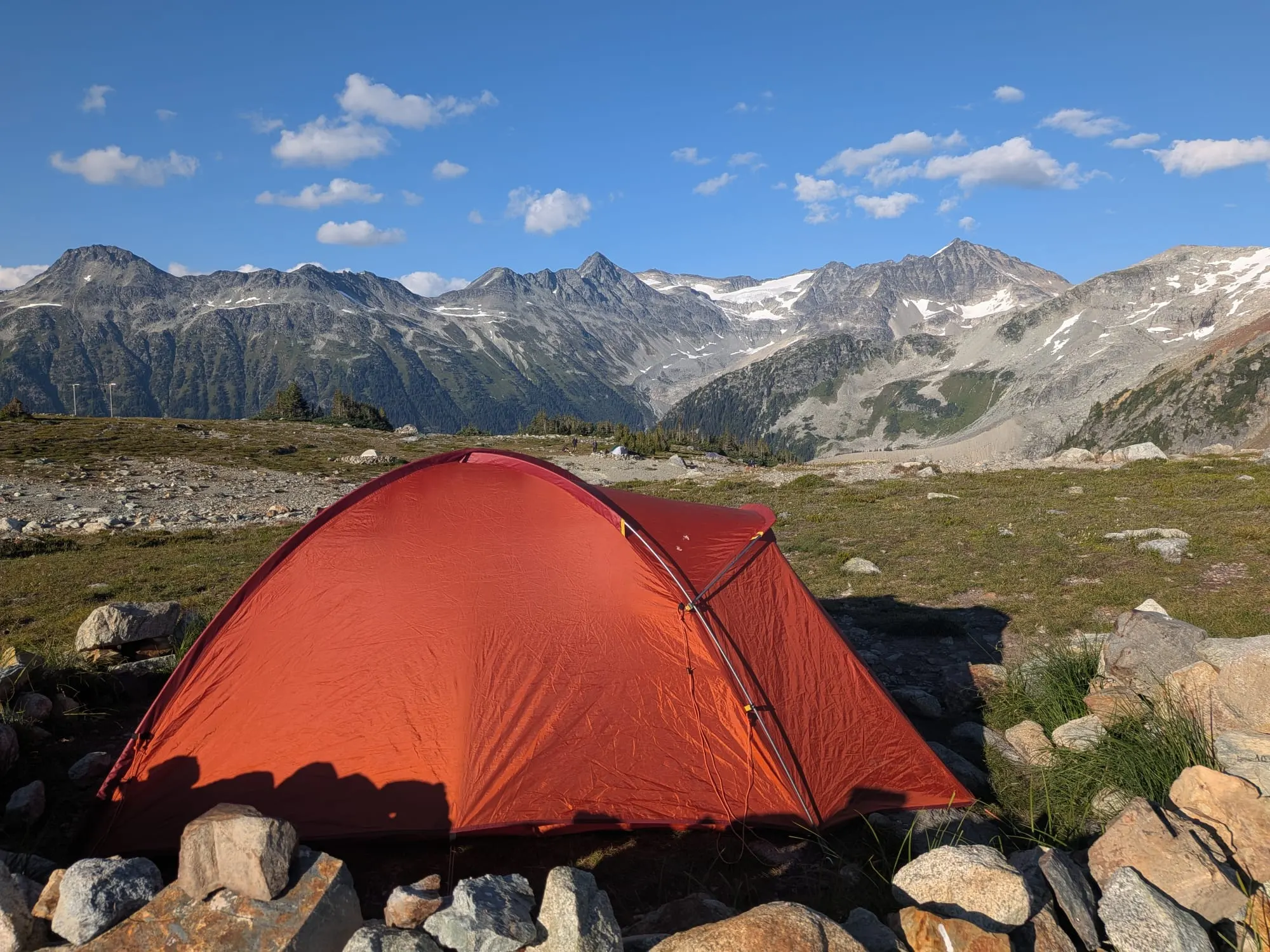 Mountain hiking