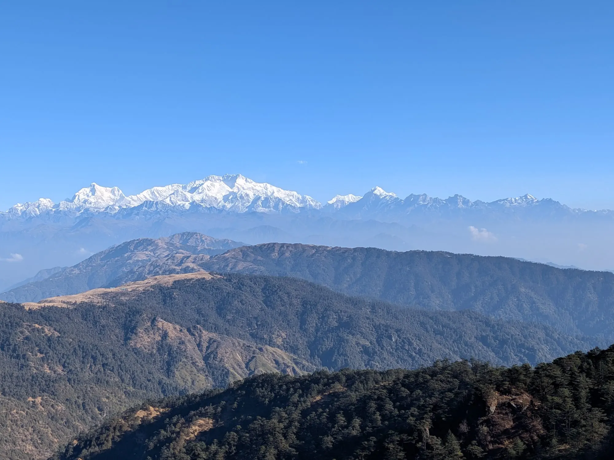 Mountain hiking