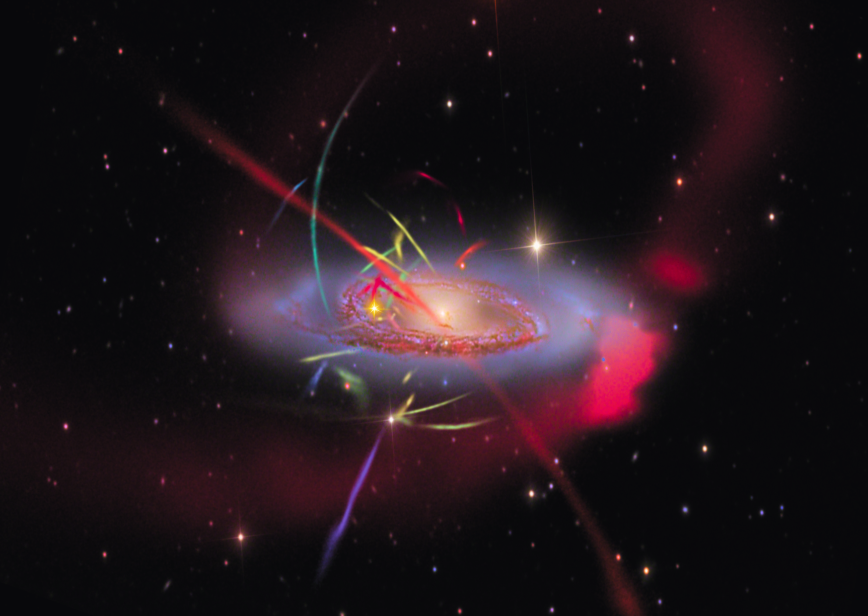 Stellar streams around MW-like galaxy